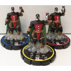 DC Hero Clix Collateral Damage Dr. Mid-Nite REV Set #022 #023 #024