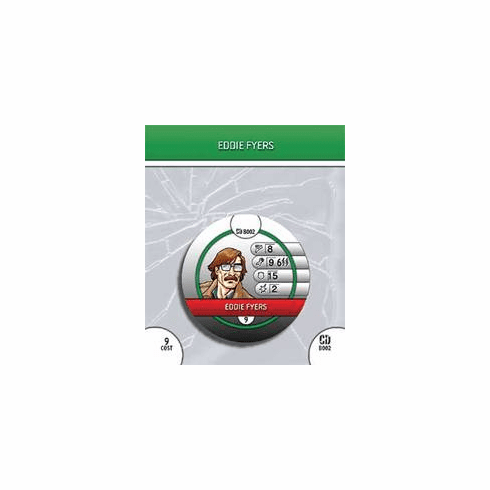 DC Hero Clix Collateral Damage Eddie Fyers Bystander Token