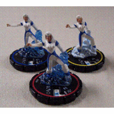 DC Hero Clix Collateral Damage Ice REV Set #028 #029 #030