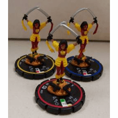 DC Hero Clix Collateral Damage Katana REV Set #019 #020 #021