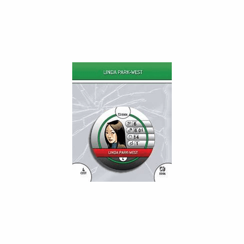 DC Hero Clix Collateral Damage Linda Park-West Bystander Token