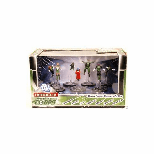 DC Hero Clix Green Lantern Corps Seven Figure Collector's Set