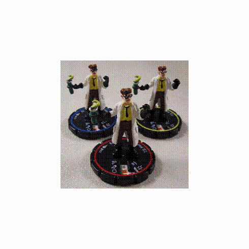 DC Hero Clix Hypertime T.O. Morrow REV Set #049 #050 #051