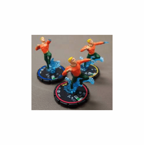 DC Hero Clix Icons Aquaman REV Set  #025 #026 #027