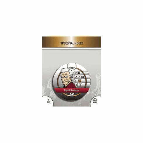 DC Hero Clix Icons Speed Saunders Bystander Token