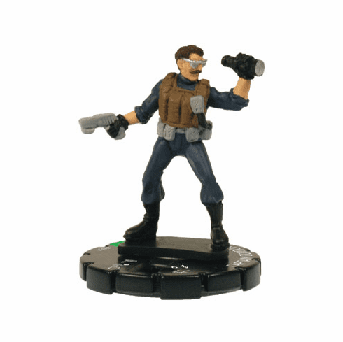 DC Heroclix Arkham Asylum Captain Gordon Figure #031