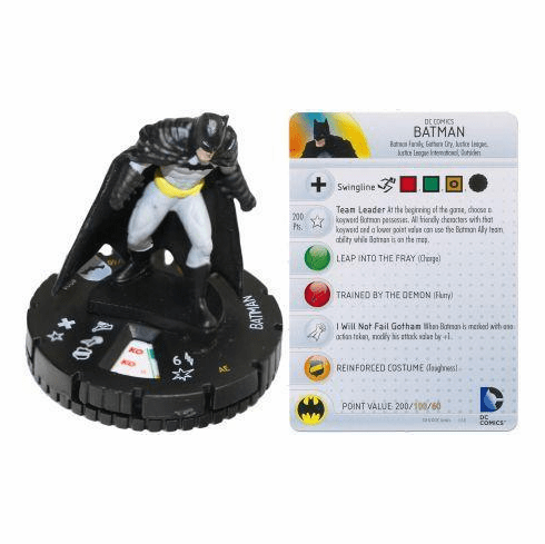 DC Heroclix Batman Batman common figure #001