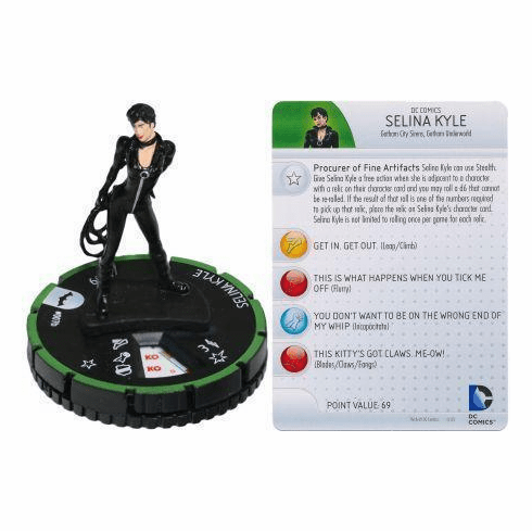 DC Heroclix Batman Selena Kyle common #007b