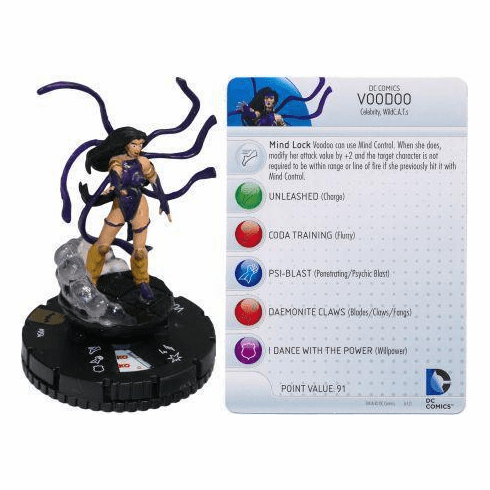 DC Heroclix Batman Voodoo super-rare #054