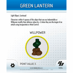 DC Heroclix Brave and the Bold Green Lantern Special Object