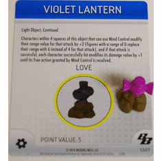 DC Heroclix Brave and the Bold Violet Lantern Special Object