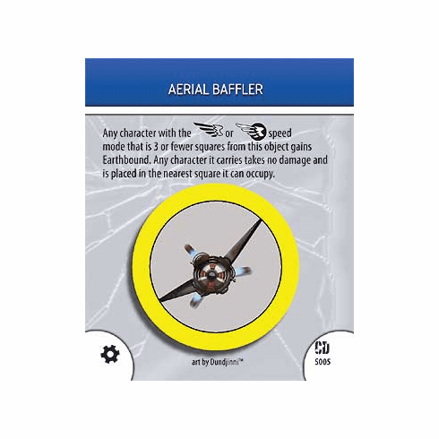 DC Heroclix Collateral Damage Aerial Baffler Special Object Card