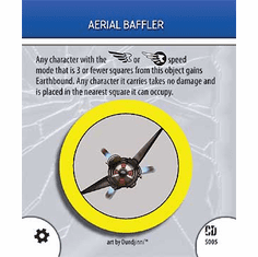 DC Heroclix Collateral Damage Aerial Baffler Special Object Card