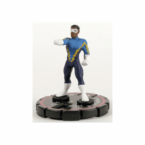 DC Heroclix Collateral Damage Black Lightning Veteran Figure #048