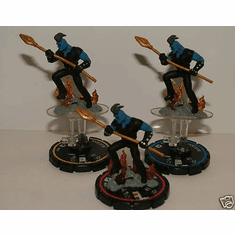 DC Heroclix Collateral Damage Blue Devil REV Set #043 #044 #045