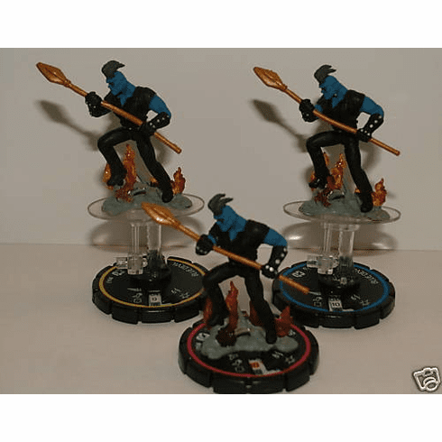 DC Heroclix Collateral Damage Blue Devil REV Set #043 #044 #045