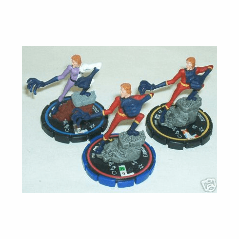 DC Heroclix Collateral Damage Elongated Man REV Set #040 #041 #042