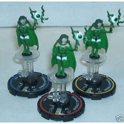 DC Heroclix Collateral Damage Emerald Empress REV Set #061 #062 #063