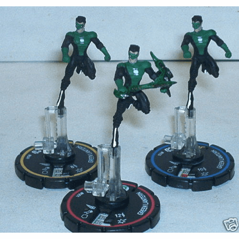 DC Heroclix Collateral Damage Green Lantern REV Set #049 #050 #051