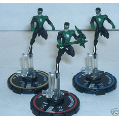DC Heroclix Collateral Damage Green Lantern REV Set #049 #050 #051