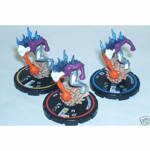 DC Heroclix Collateral Damage Metamorpho REV Set #058 #059 #060