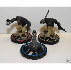 DC Heroclix Collateral Damage Monsieur Mallah & The Brain REV Set