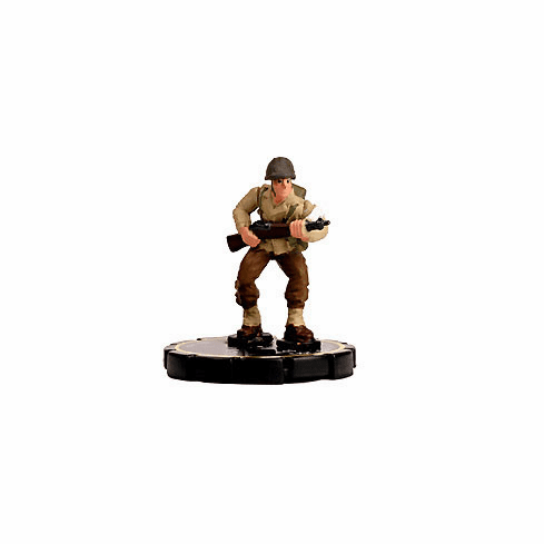DC Heroclix Cosmic Justice Easy Company Medic Rookie Figure #004