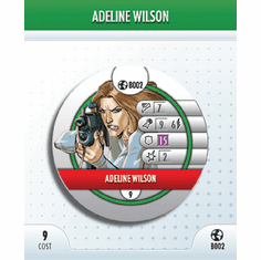 DC Heroclix Crisis Adeline Wilson Bystander Token