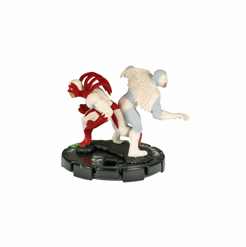 DC Heroclix Crisis Hawk and Dove Uncommon Figure