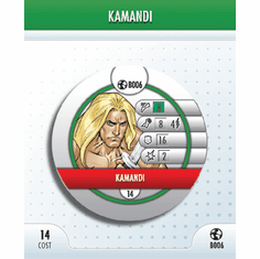 DC Heroclix Crisis Kamandi Bystander Token