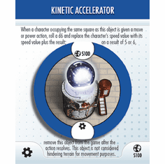 DC Heroclix Crisis Kinetic Accelerator Special Object