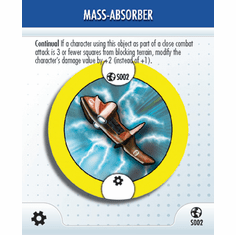 DC Heroclix Crisis Mass-Absorber Special Object