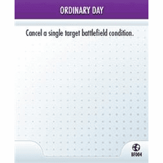 DC Heroclix Crisis Ordinary Day Battlefield Condition Card