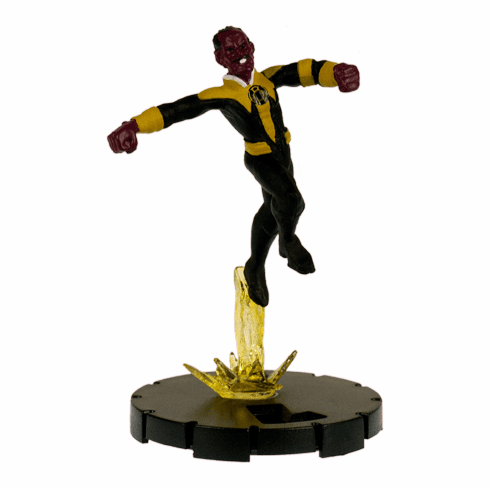 DC Heroclix Crisis Sinestro Super Rare Figure