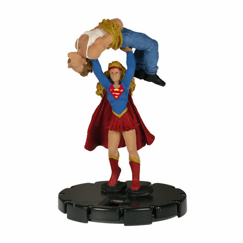 DC Heroclix Crisis Super Girl Super Rare Figure