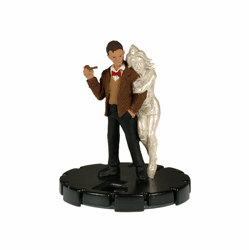 DC Heroclix Crisis Will Magnus and Platinum Super Rare Figure