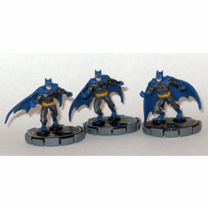 DC Heroclix Hypertime Batman REV Set #106 #107 #108