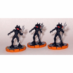 DC Heroclix Hypertime Black Manta REV Set #076 #077 #078