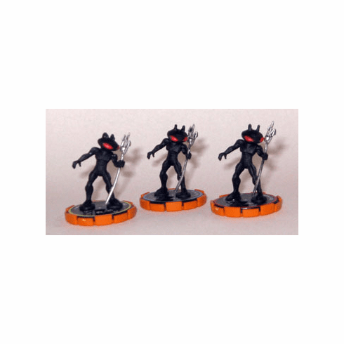 DC Heroclix Hypertime Black Manta REV Set #076 #077 #078