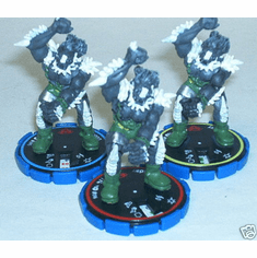 DC Heroclix Hypertime Doomsday REV Set #094 #095 #096
