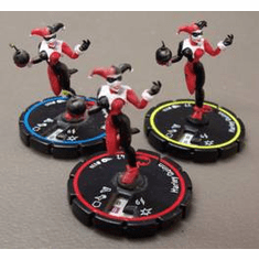 DC Heroclix Hypertime Harley Quinn REV Set #034 #035 #036