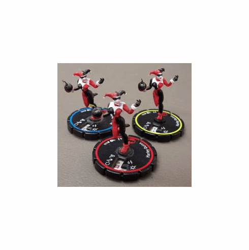 DC Heroclix Hypertime Harley Quinn REV Set #034 #035 #036