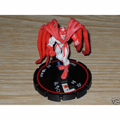 DC Heroclix Hypertime Hawk Veteran Figure #087