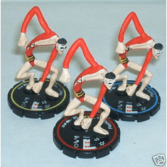 DC Heroclix Hypertime Plastic Man REV Set #100 #101 #102
