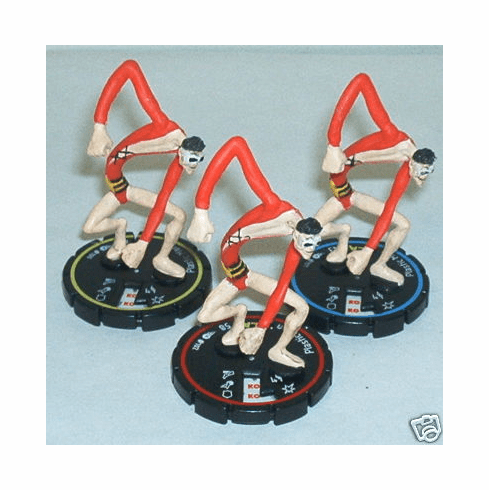 DC Heroclix Hypertime Plastic Man REV Set #100 #101 #102