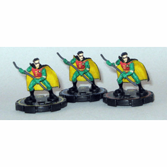 DC Heroclix Hypertime Robin REV Set #028 #029 #030