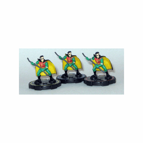 DC Heroclix Hypertime Robin REV Set #028 #029 #030