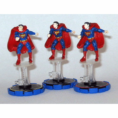 DC Heroclix Hypertime Superman REV set #109 #110 #111