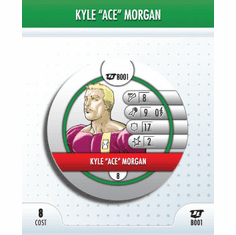 DC Heroclix Justice League Kyle "Ace" Morgan Bystander Token