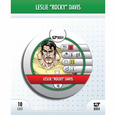 DC Heroclix Justice League Leslie "Rocky" Davis Bystander Token